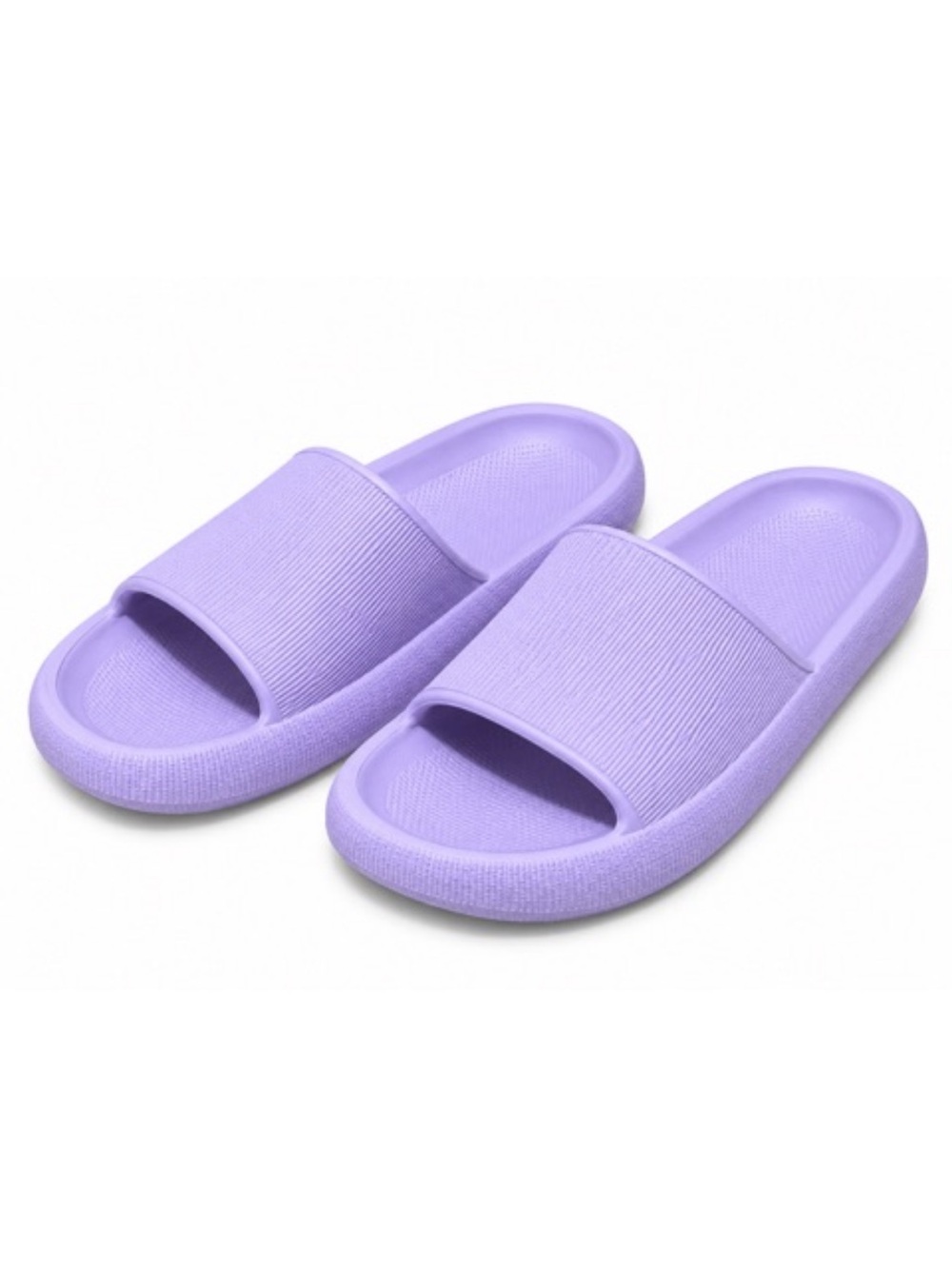Joe Fresh Lilac Purple Slide Sandals Open Toe Slip On –Size 10 GUC